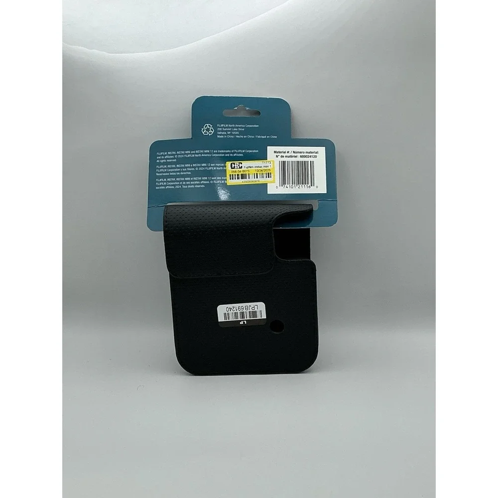 Fujifilm Instax Mini 12 Camera Case Black Protective Cover